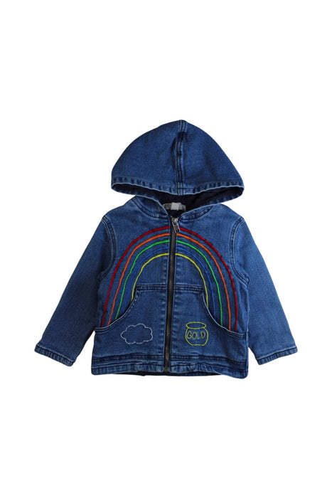 A Blue Lightweight Jackets from Stella McCartney in size 12-18M for neutral. (Front View)