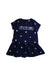 A Navy Short Sleeve Dresses from Country Road in size 12-18M for girl. (Front View)