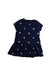 A Navy Short Sleeve Dresses from Country Road in size 12-18M for girl. (Back View)