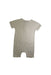 A Beige Short Sleeve Rompers from minimalist bb in size 2T for boy. (Back View)
