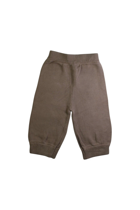 A Brown Casual Pants from minimalist bb in size 12-18M for boy. (Back View)