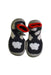 A Black Slippers from Collegien in size 4T for maternity. (Back View)