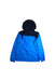 A Blue Rain Jackets from Columbia in size 10Y for boy. (Back View)