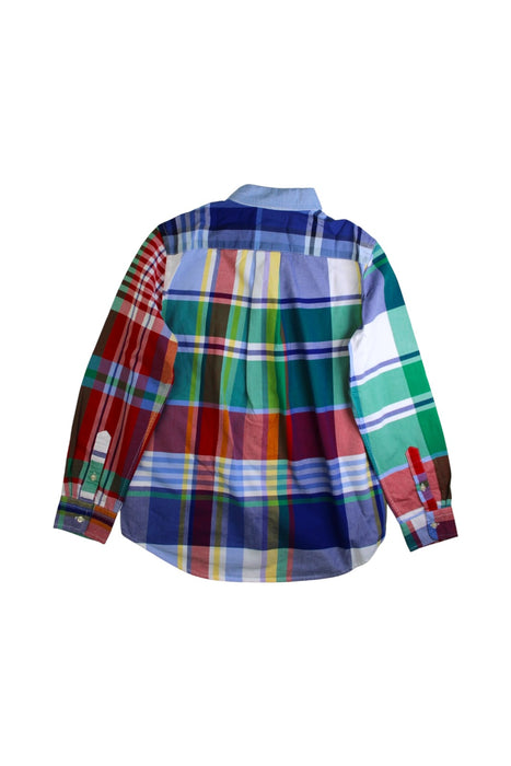 A Multicolour Long Sleeve Shirts from Polo Ralph Lauren in size 10Y for boy. (Back View)