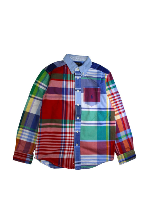 A Multicolour Long Sleeve Shirts from Polo Ralph Lauren in size 10Y for boy. (Front View)