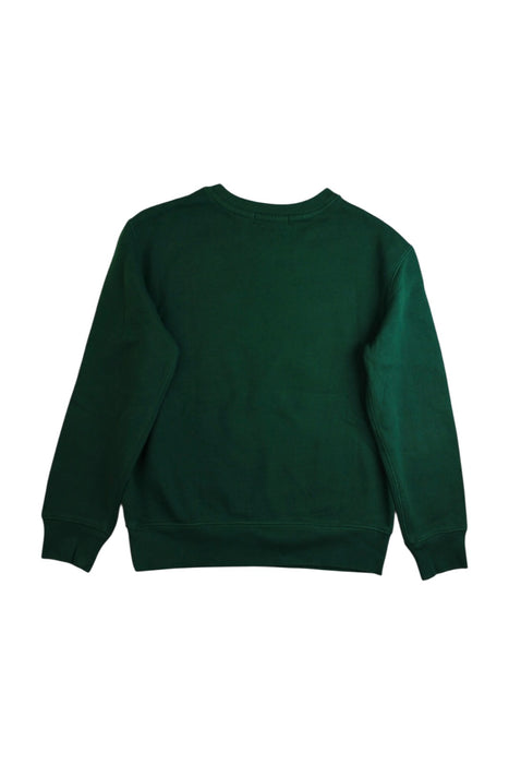 A Green Crewneck Sweatshirts from Polo Ralph Lauren in size 8Y for boy. (Back View)