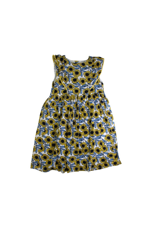 A Multicolour Sleeveless Dresses from DPAM in size 10Y for girl. (Front View)