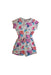 A Multicolour Short Sleeve Rompers from Ebbe in size 6T for girl. (Front View)