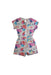 A Multicolour Short Sleeve Rompers from Ebbe in size 6T for girl. (Back View)