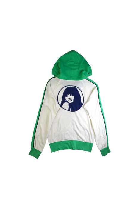 A Green Lightweight Jackets from Hysteric Mini in size 10Y for girl. (Back View)