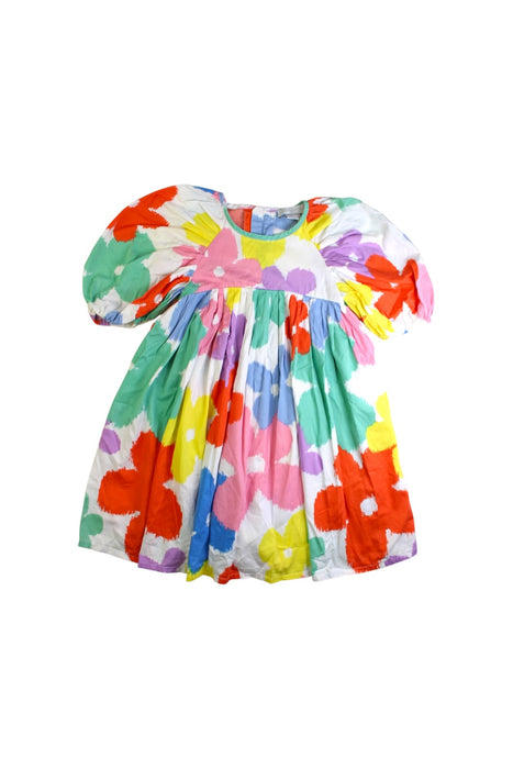 A Multicolour Short Sleeve Dresses from Stella McCartney in size 4T for girl. (Front View)