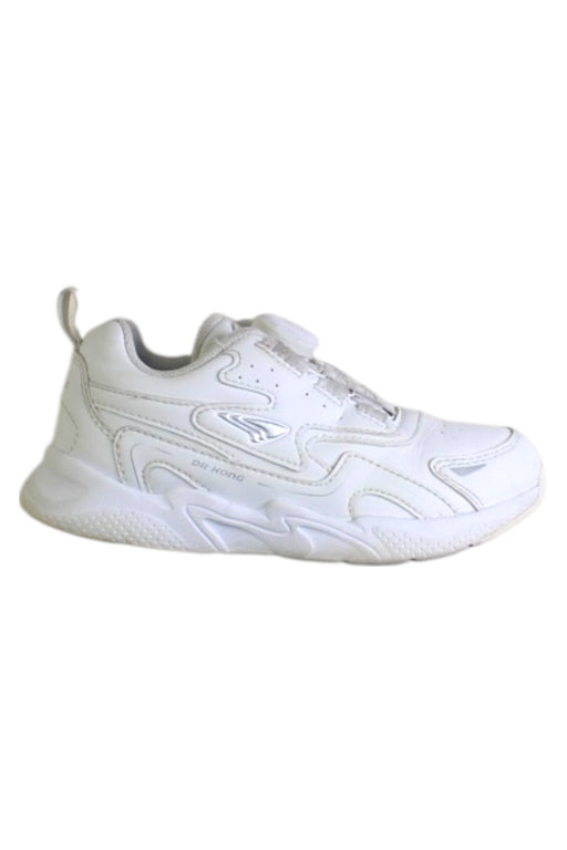 A White Sneakers from Dr. Kong in size 5T for boy. (Front View)
