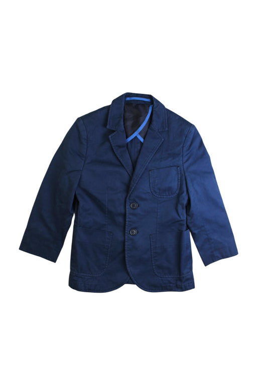 A Navy Blazers from Stella McCartney in size 5T for boy. (Front View)