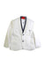 A White Blazers from Ferrari in size 4T for boy. (Front View)