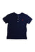 A Navy Short Sleeve Polos from Polo Ralph Lauren in size 4T for boy. (Front View)