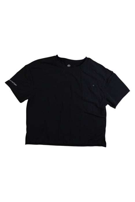A Black Active Tops from Moody Tiger in size 4T for girl. (Front View)
