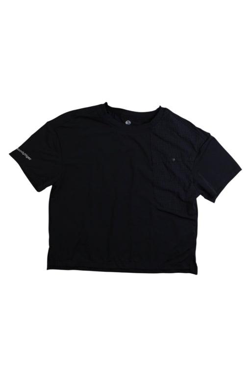 A Black Active Tops from Moody Tiger in size 4T for girl. (Front View)