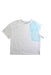 A White Short Sleeve T Shirts from Moody Tiger in size 4T for girl. (Front View)