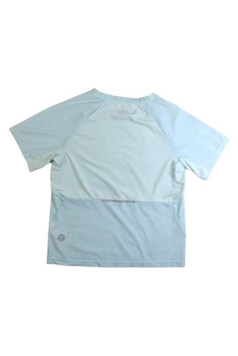 A Blue Short Sleeve T Shirts from Moody Tiger in size 4T for girl. (Back View)