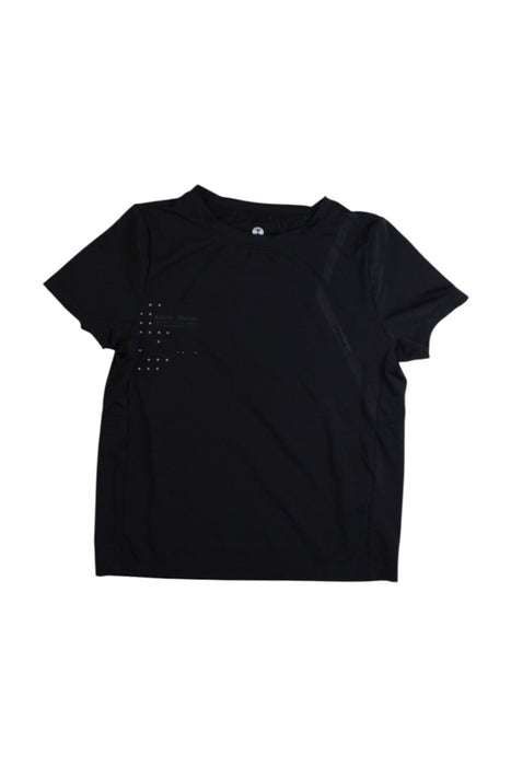 A Black Short Sleeve Tops from Moody Tiger in size 4T for neutral. (Front View)