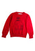 A Red Crewneck Sweatshirts from Stella McCartney in size 4T for boy. (Front View)