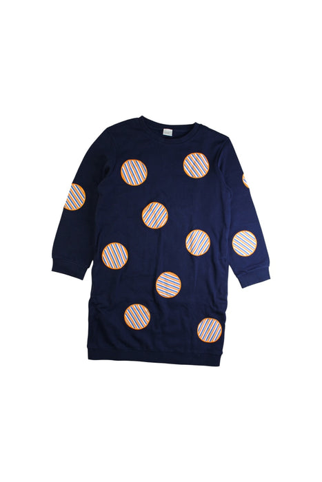 A Navy Crewneck Sweatshirts from COS in size 6T for girl. (Front View)