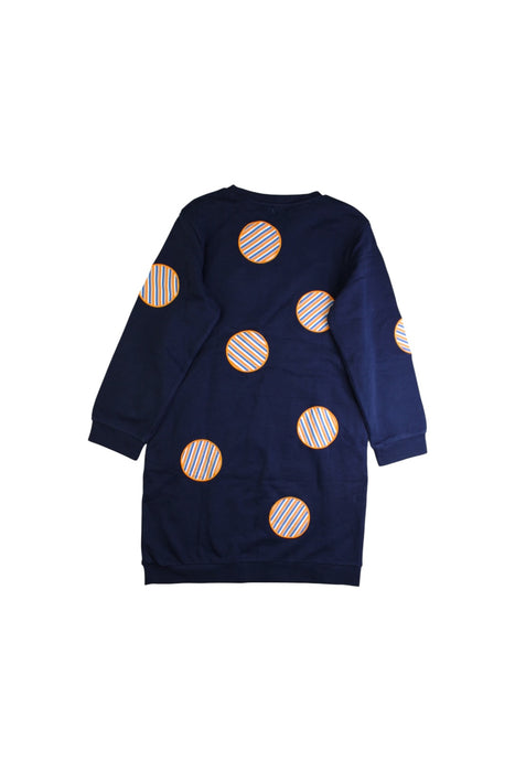 A Navy Crewneck Sweatshirts from COS in size 6T for girl. (Back View)