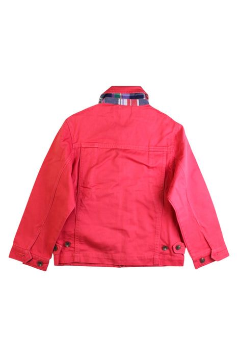 A Red Lightweight Jackets from Polo Ralph Lauren in size 4T for girl. (Back View)