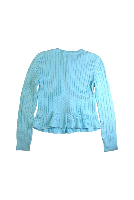 A Blue Cardigans from Ralph Lauren in size 8Y for girl. (Back View)