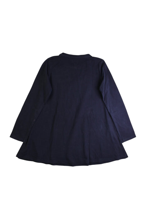 A Navy Short Sleeve Tops from Armani in size 8Y for girl. (Back View)