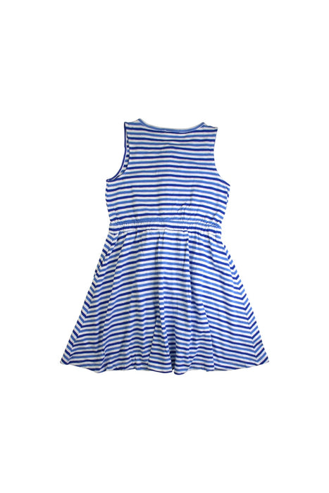 A Blue Short Sleeve Shirts from Crewcuts in size 8Y for girl. (Back View)