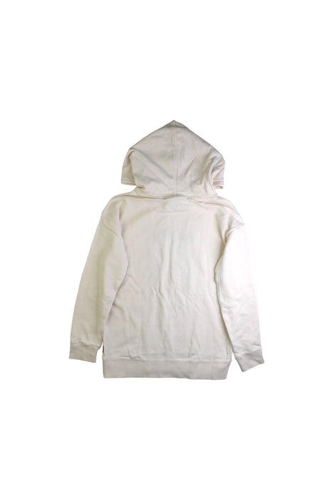A White Hooded Sweatshirts from Scotch & Soda in size 10Y for girl. (Back View)