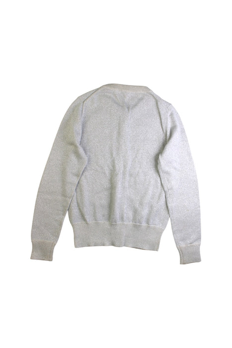 A Grey Cardigans from Crewcuts in size 8Y for girl. (Back View)