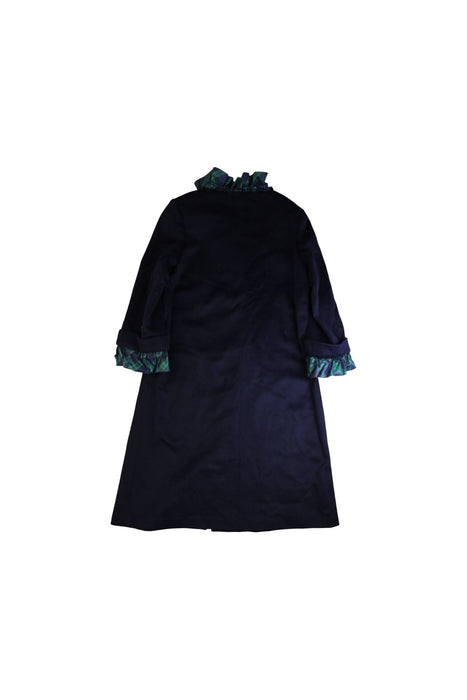 A Black Coats from Nicholas & Bears in size 12Y for girl. (Back View)