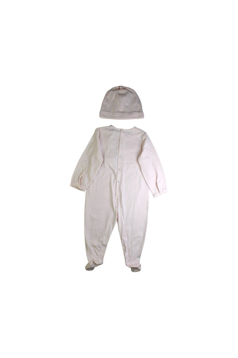 A Ivory Onesies from Emporio Armani in size 6-12M for girl. (Back View)