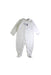 A White Onesies from Emporio Armani in size 6-12M for neutral. (Front View)