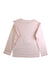 A Pink Long Sleeve Tops from La Compagnie des Petits in size 6T for girl. (Back View)