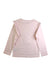 A Pink Long Sleeve Tops from La Compagnie des Petits in size 6T for girl. (Back View)