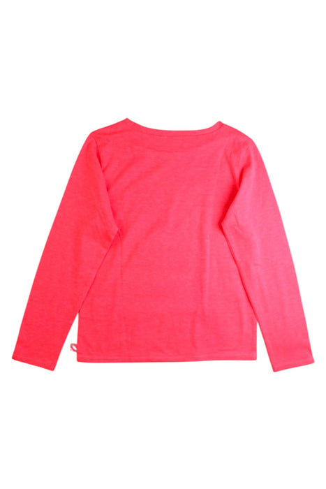 A Pink Long Sleeve Tops from Billieblush in size 6T for girl. (Back View)