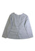A Grey Long Sleeve Tops from Excuse My French in size 6T for girl. (Back View)