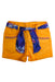 A Orange Shorts from La Compagnie des Petits in size 5T for girl. (Front View)