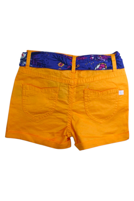 A Orange Shorts from La Compagnie des Petits in size 5T for girl. (Back View)