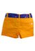 A Orange Shorts from La Compagnie des Petits in size 5T for girl. (Back View)