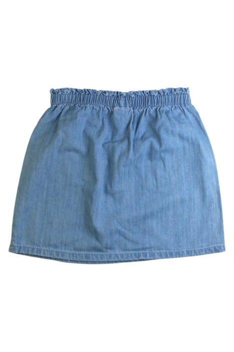A Blue Short Skirts from La Compagnie des Petits in size 6T for girl. (Back View)