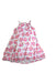 A Pink Sleeveless Dresses from Catimini in size 4T for girl. (Back View)