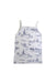 A White Sleeveless Tops from Petit Bateau in size 6T for girl. (Front View)