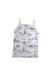 A White Sleeveless Tops from Petit Bateau in size 6T for girl. (Back View)