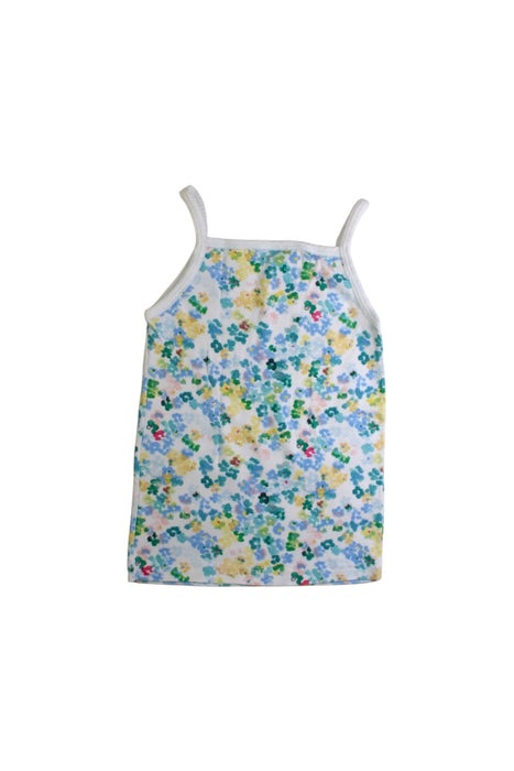 A Multicolour Sleeveless Tops from Petit Bateau in size 6T for girl. (Back View)