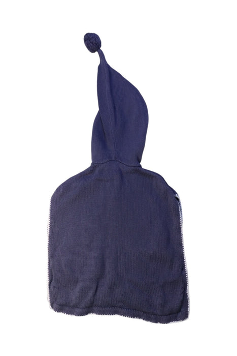 A Navy Capes & Ponchos from Seed in size 4T for neutral. (Back View)