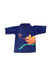 A Navy Rash Guards from UV Skinz in size 12-18M for boy. (Front View)